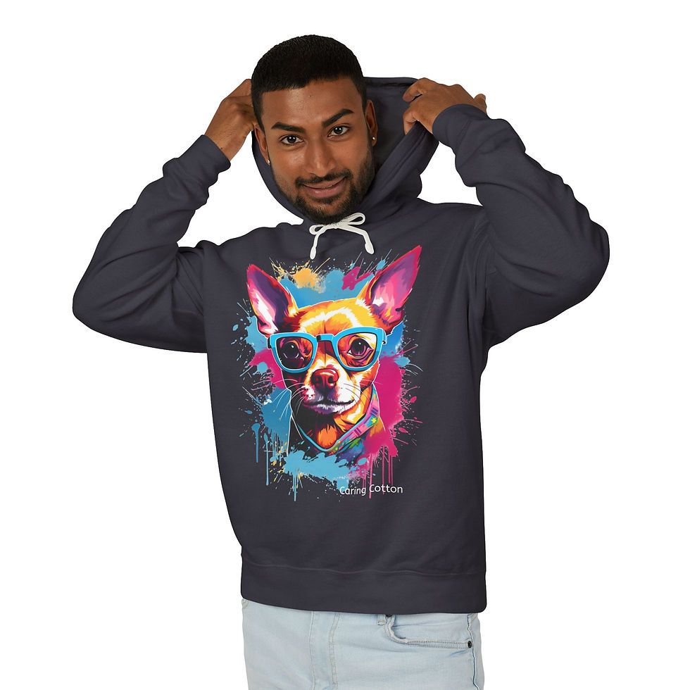 Thumbnail: Chihuahua Pop Art Hooded Sweatshirt