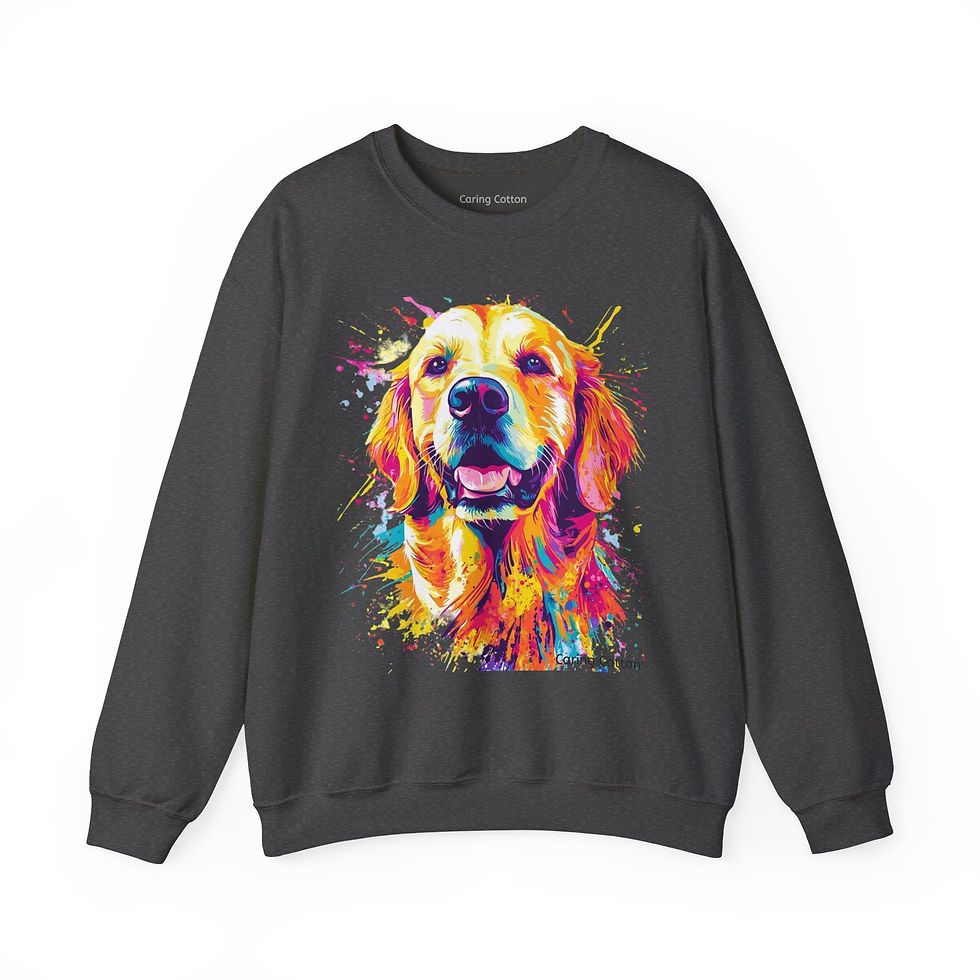 Thumbnail: Golden Retriever Pop Art Sweatshirt