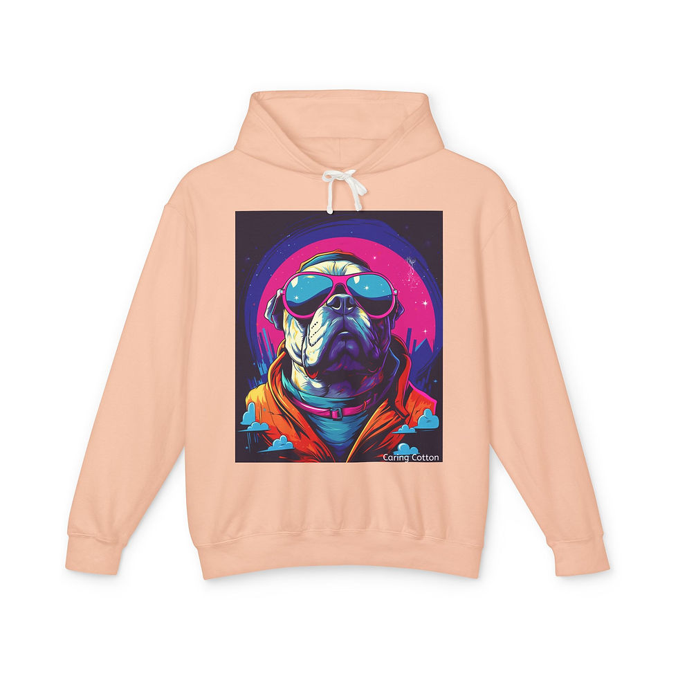 Thumbnail: Bulldog Cool Guy Hooded Sweatshirt