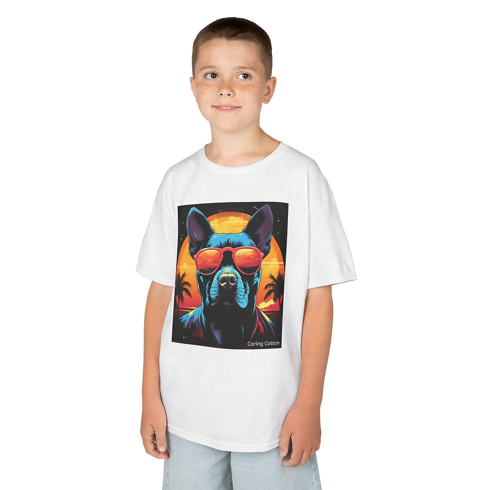 Thumbnail: Kids American Staffordshire Terrier Cool Guy Tee