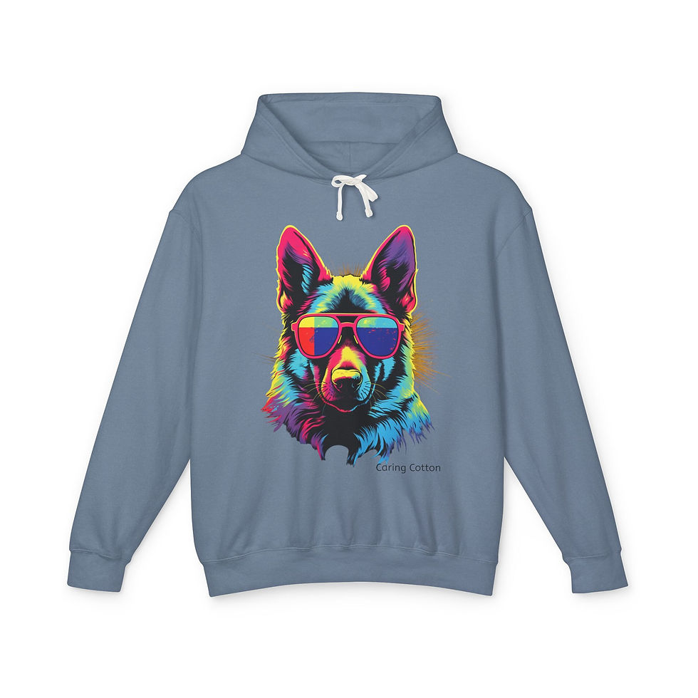 Thumbnail: German Shepherd Cool Guy Hooded Sweatshirt