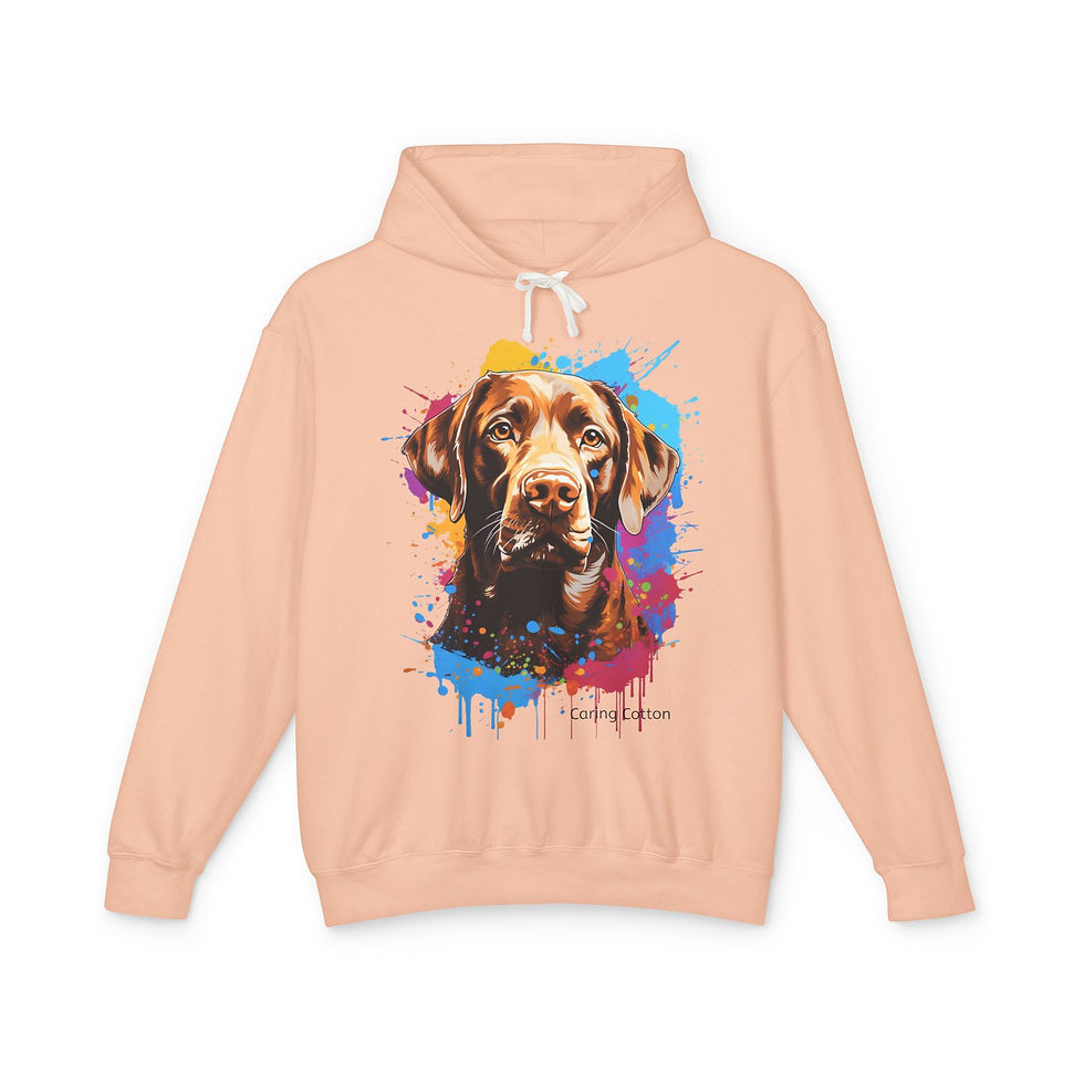 Thumbnail: Labrador Retriever Pop Art Hooded Sweatshirt