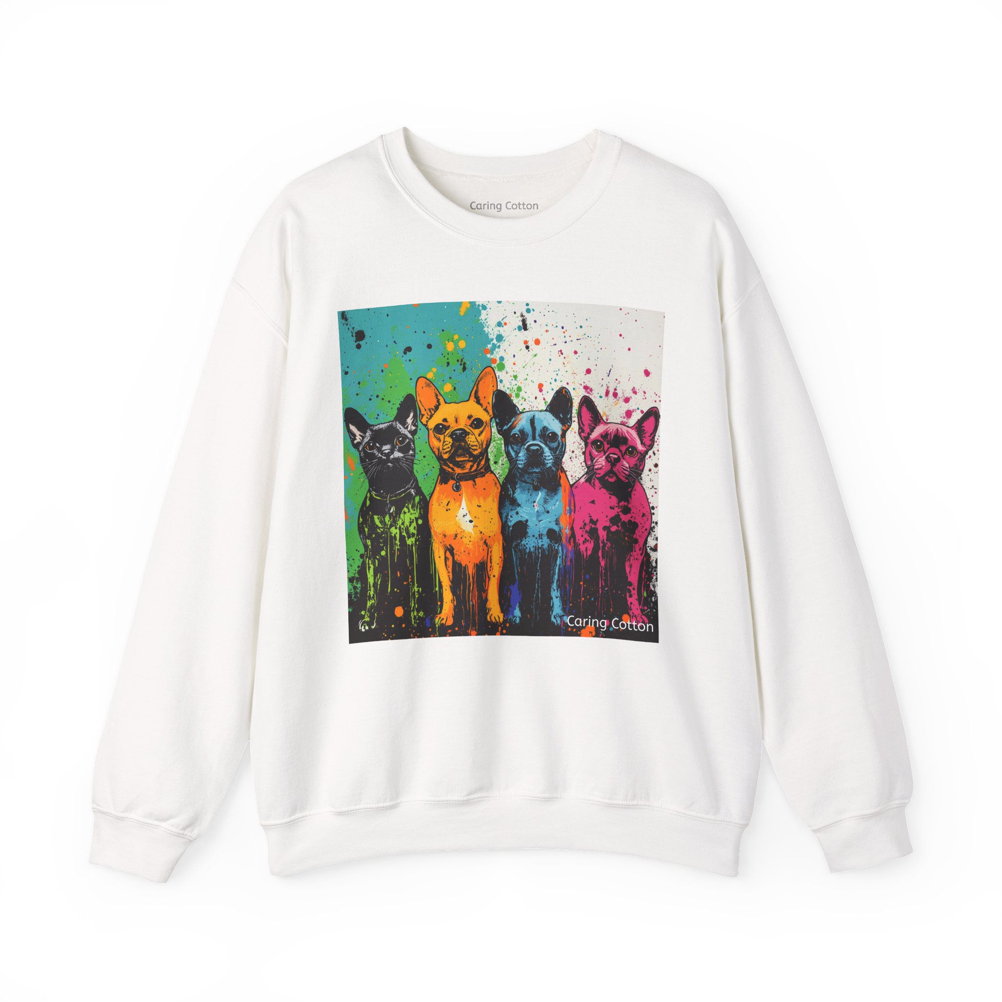 Dog Crew Pop Art Sweatshirt