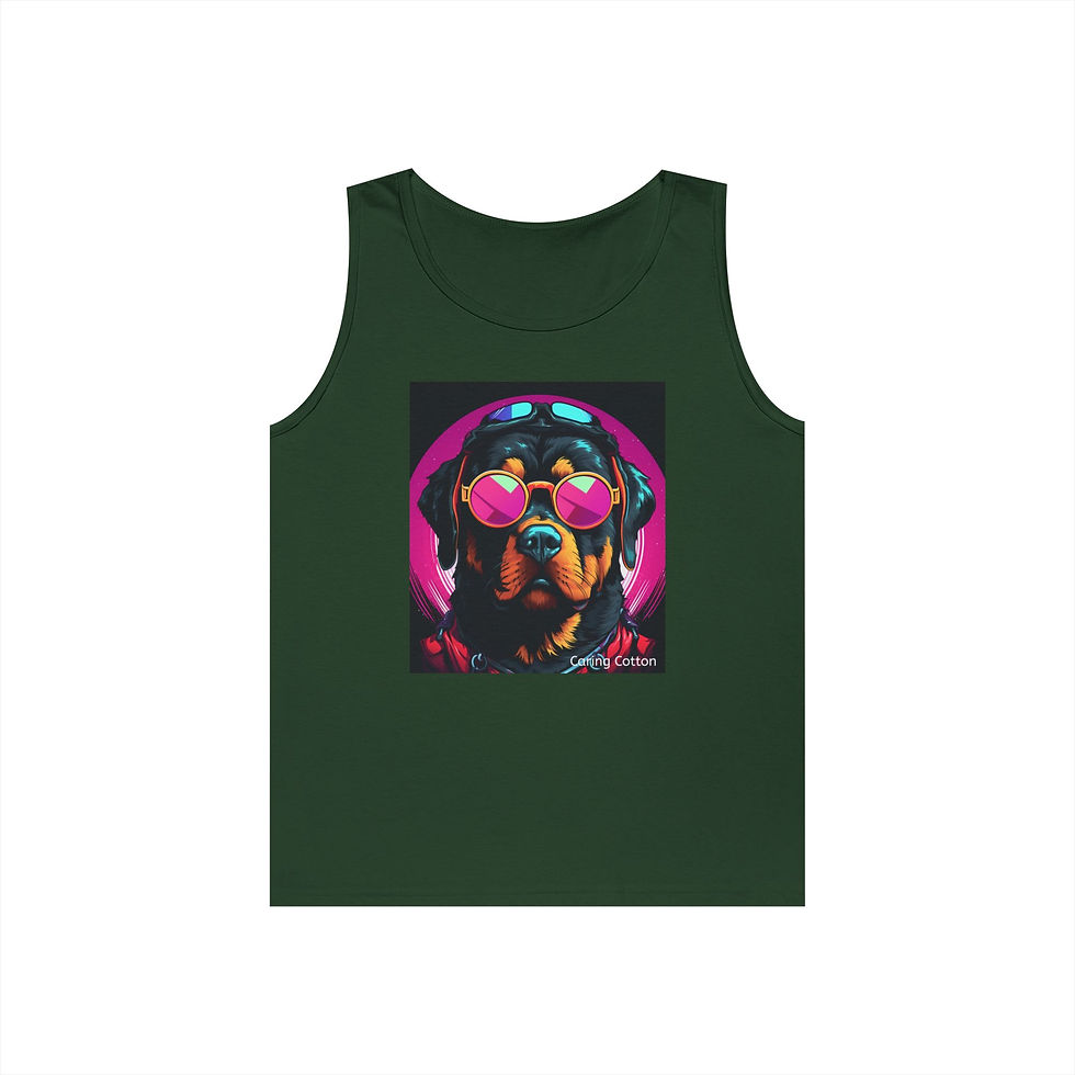 Thumbnail: Rottweiler Cool Guy Tank Top