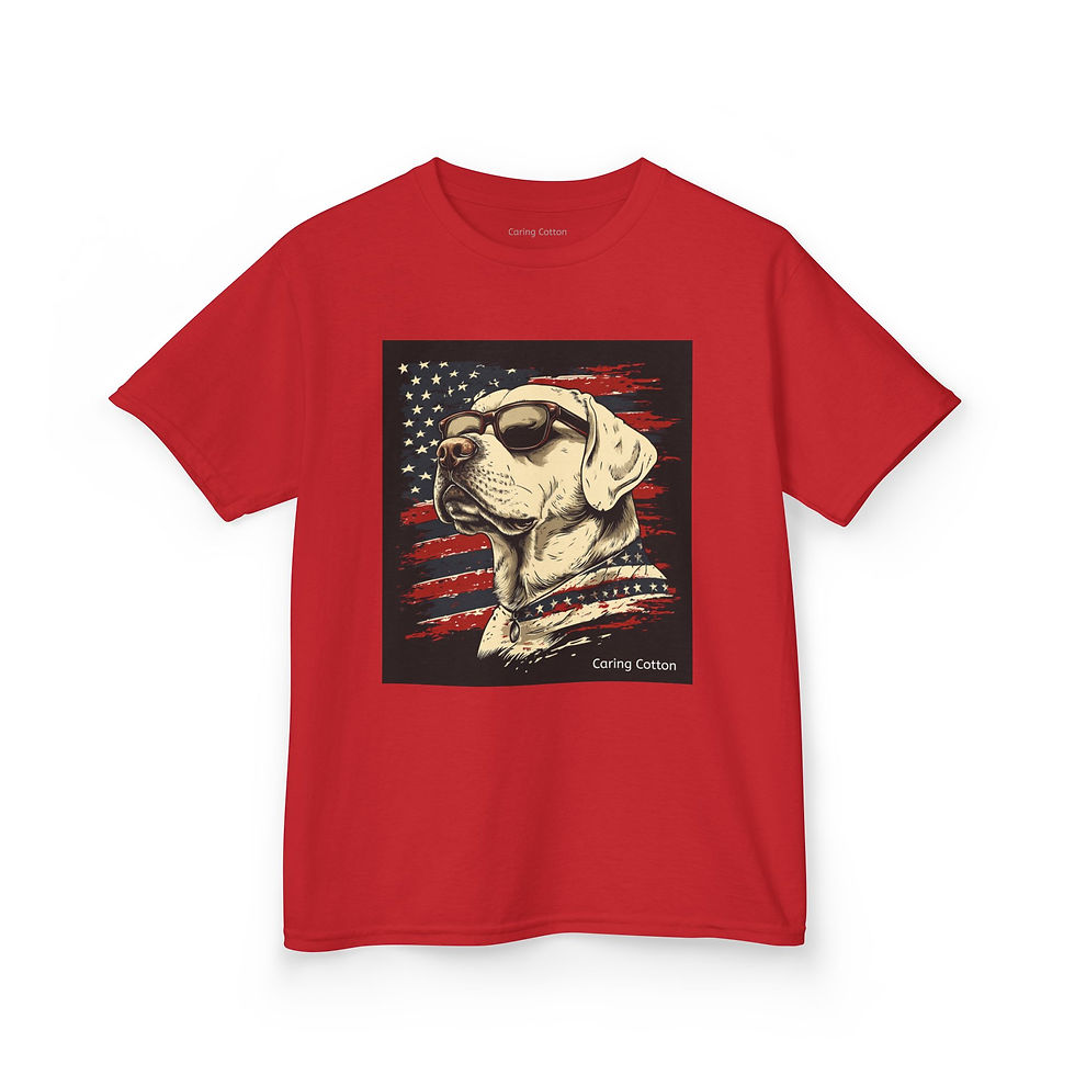 Thumbnail: Kids Labrador Retriever America! Tee