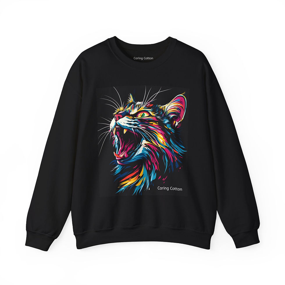 Thumbnail: Cat Pop Art Sweatshirt
