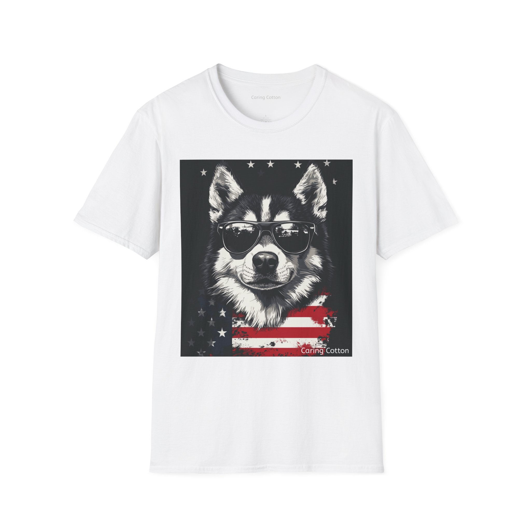 Siberian Husky America! T Shirt