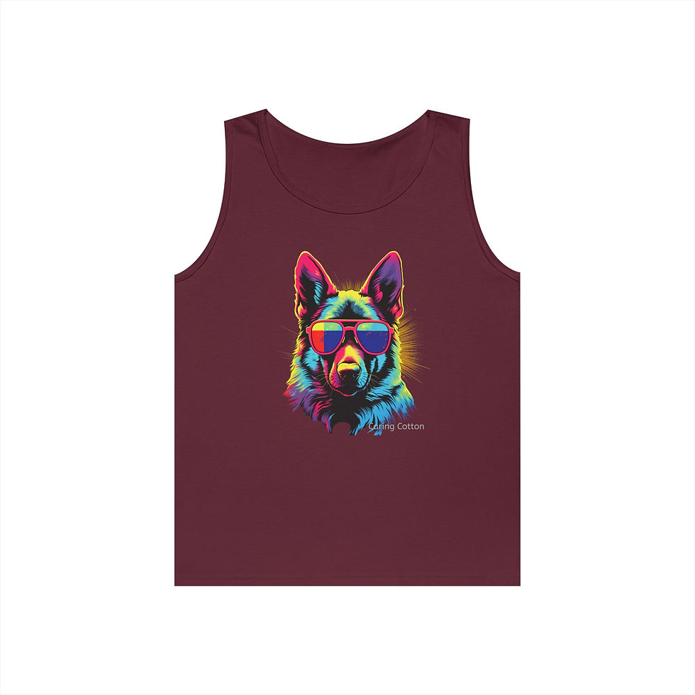 Thumbnail: German Shepherd Cool Guy Tank Top