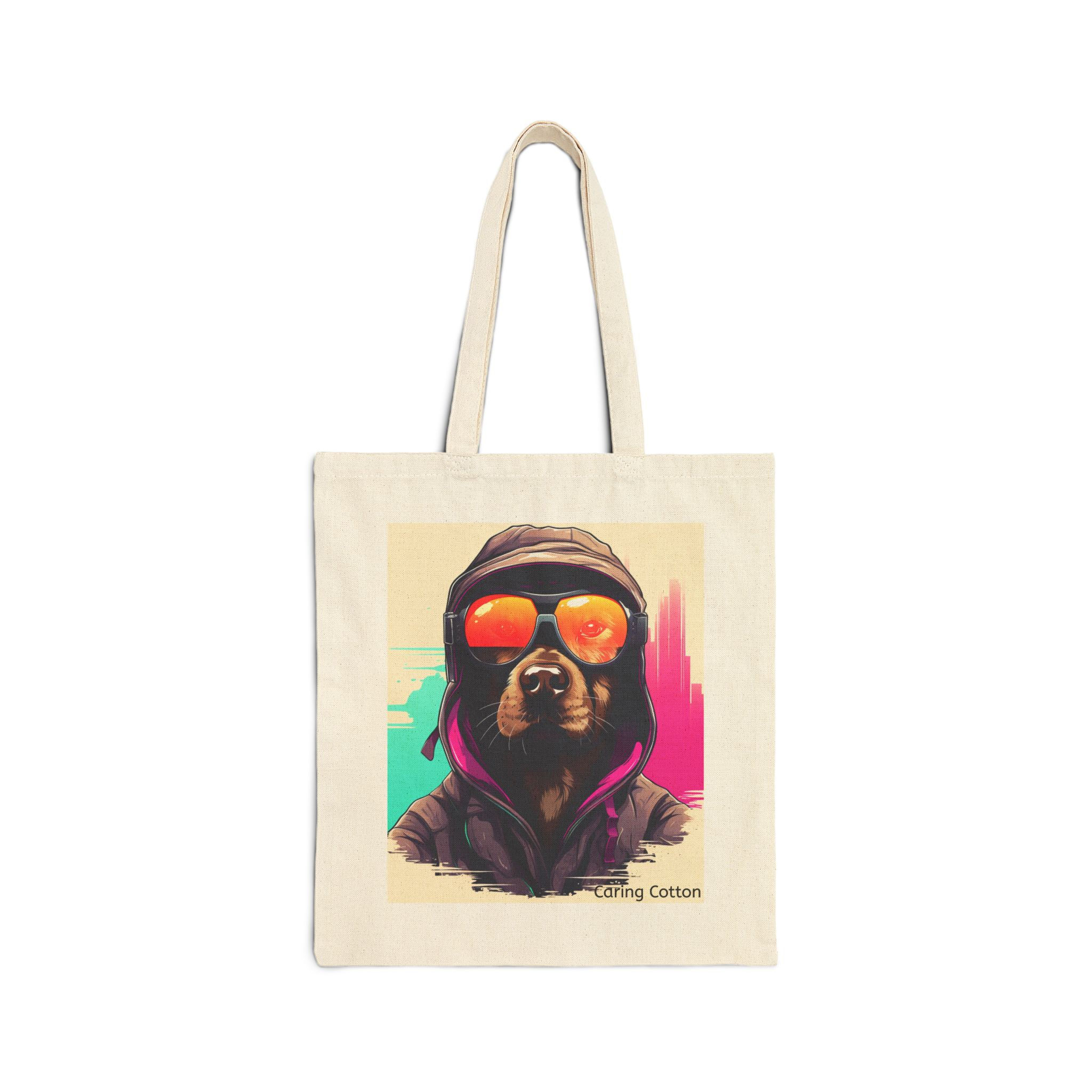 Dog Lover's Cotton Tote Bag