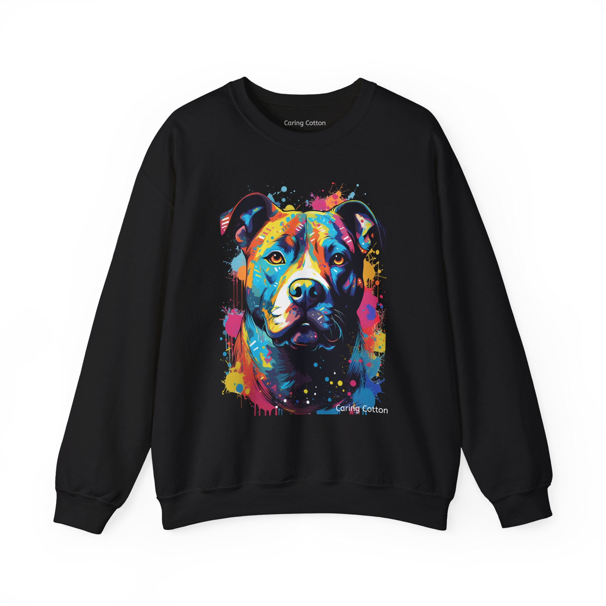 American Staffordshire Terrier Pop Art Sweatshirt