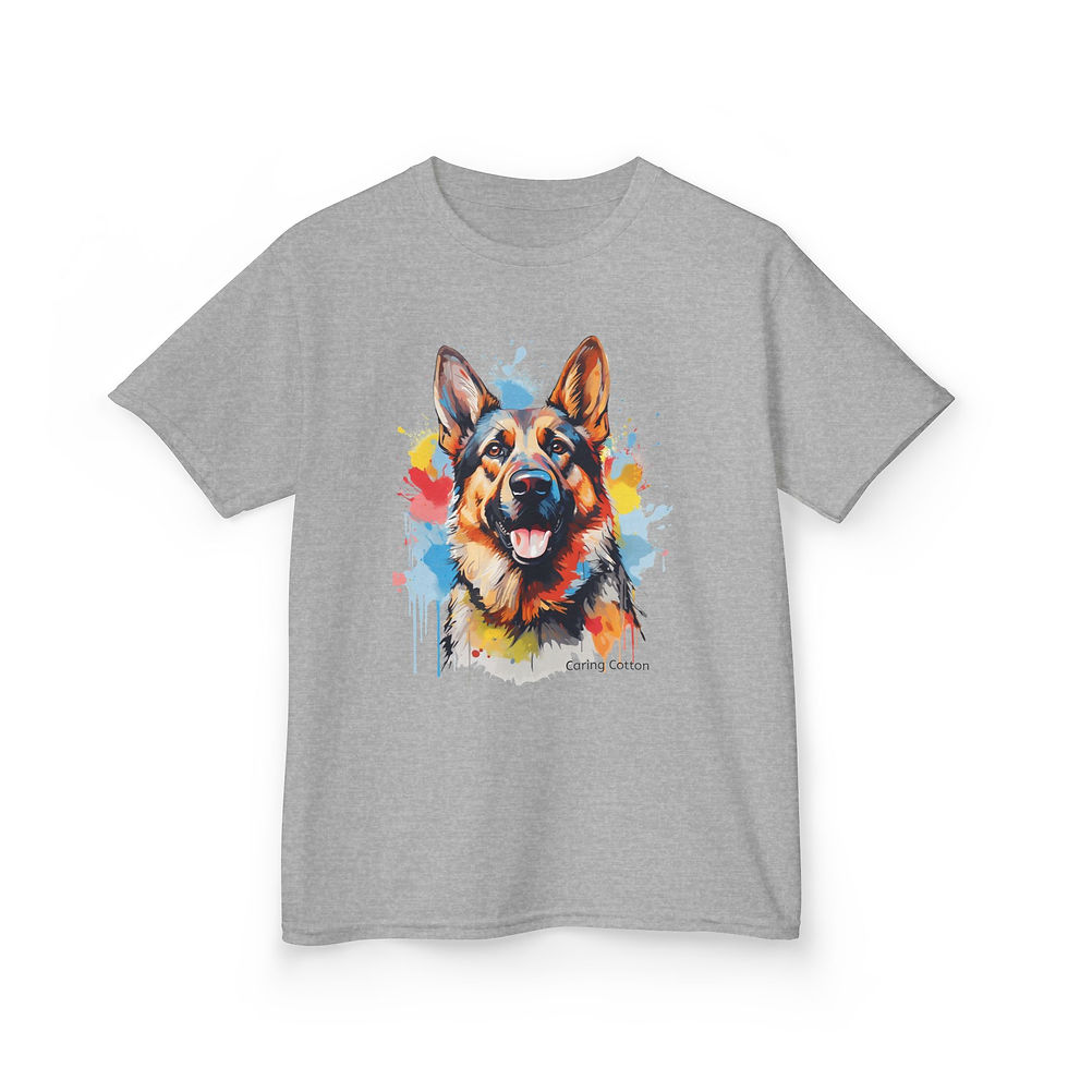 Thumbnail: Kids German Shepherd Pop Art Tee