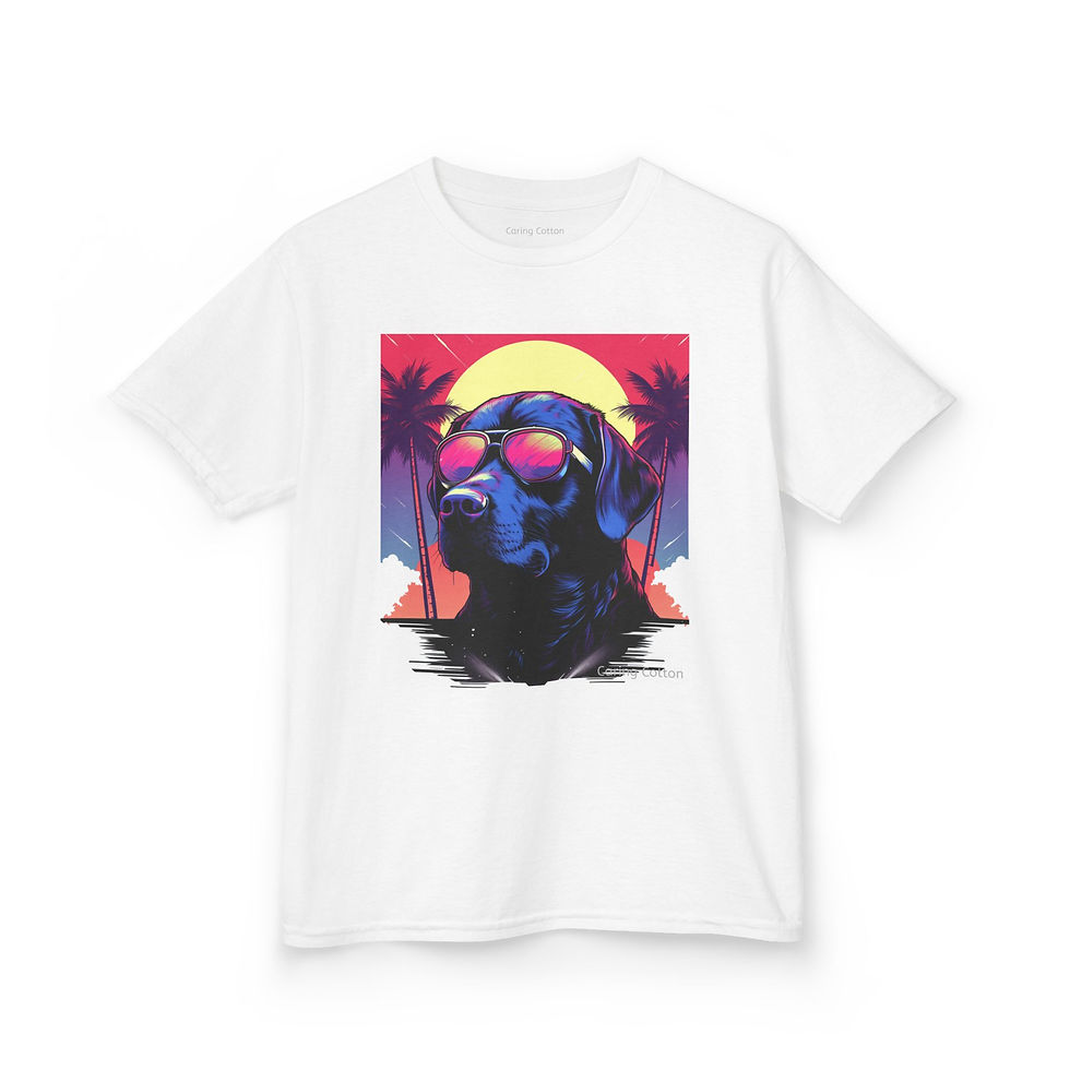 Thumbnail: Kids Labrador Retriever Cool Guy Tee