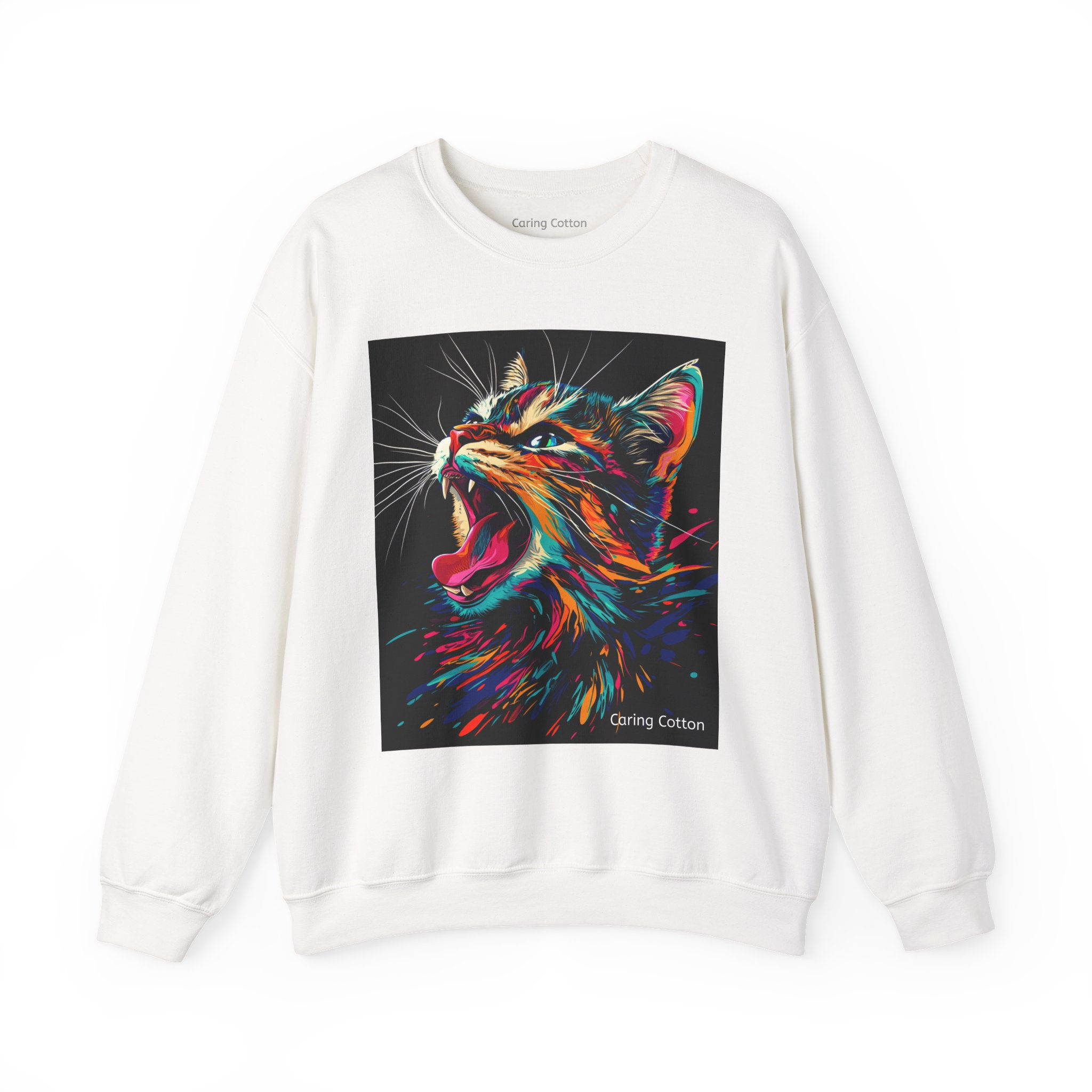 Cat Pop Art Sweatshirt