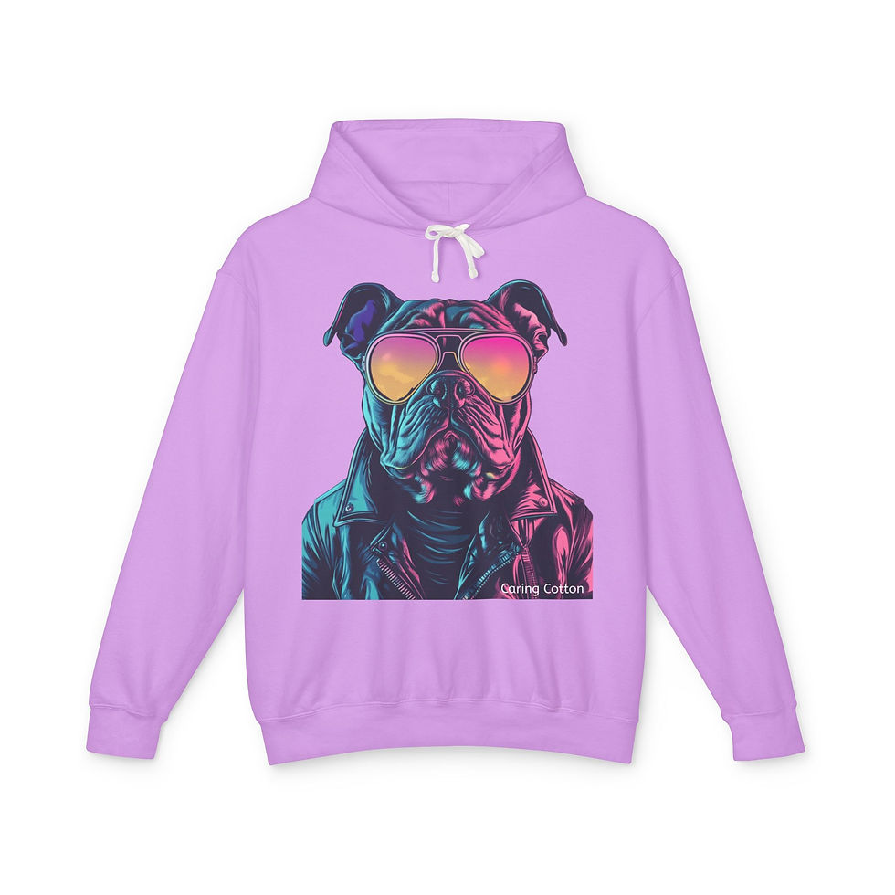Thumbnail: Bulldog Cool Guy Hooded Sweatshirt