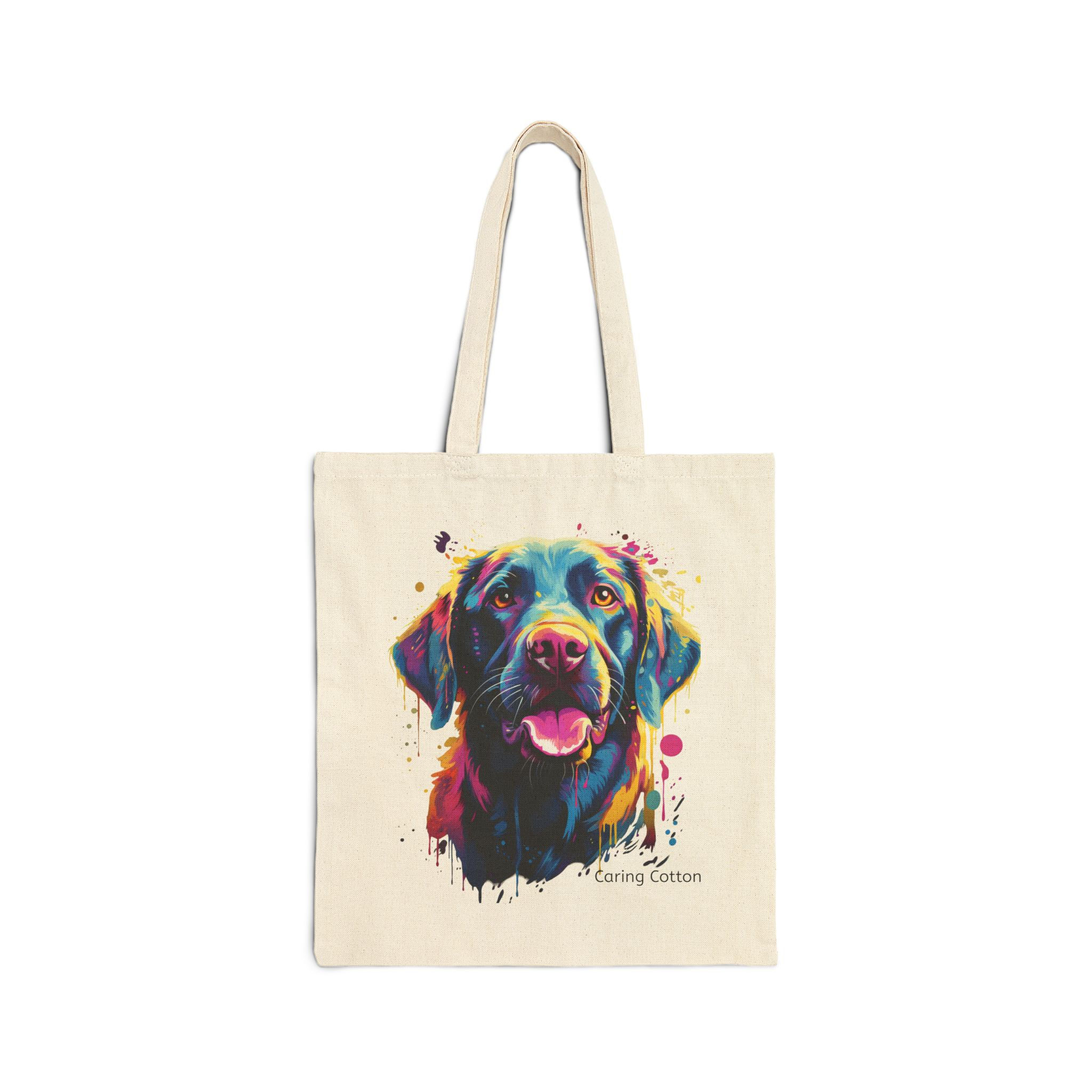 Dog Lover's Cotton Tote Bag