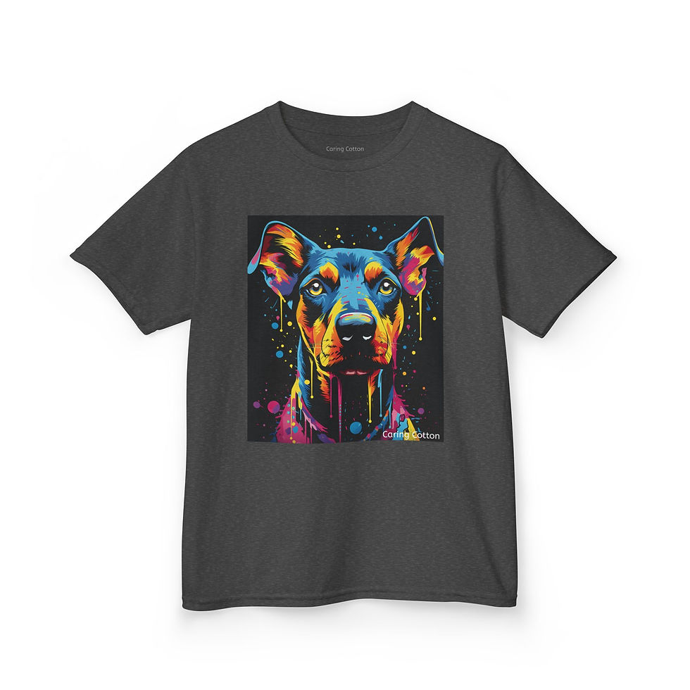 Thumbnail: Kids Doberman Pinscher Pop Art Tee