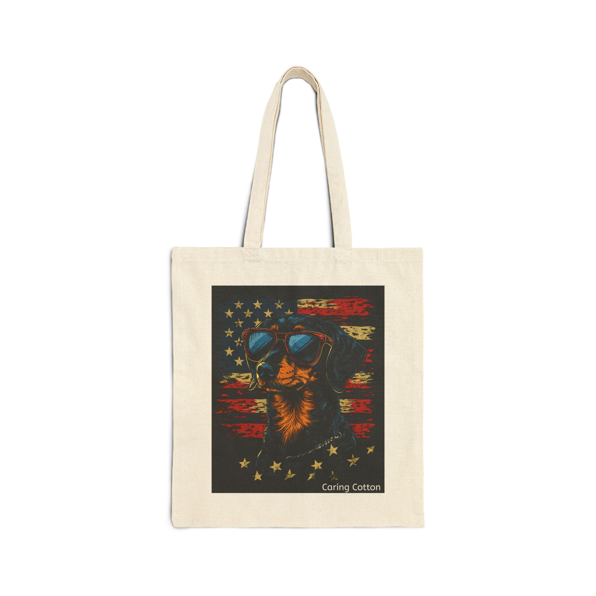 Dog Lover's Cotton Tote Bag