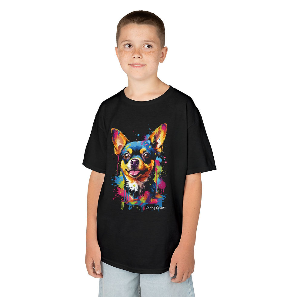 Thumbnail: Kids Chihuahua Pop Art Tee