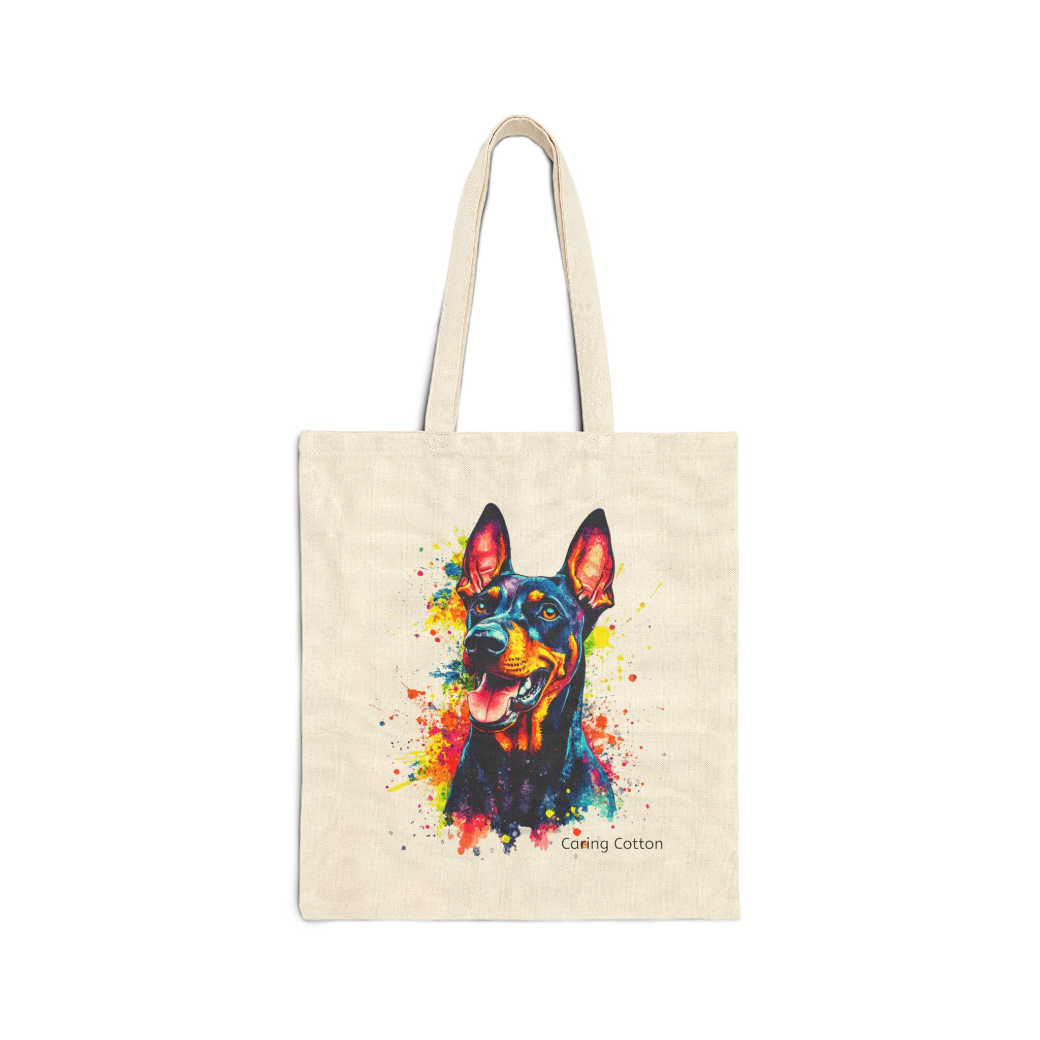 Dog Lover's Cotton Tote Bag