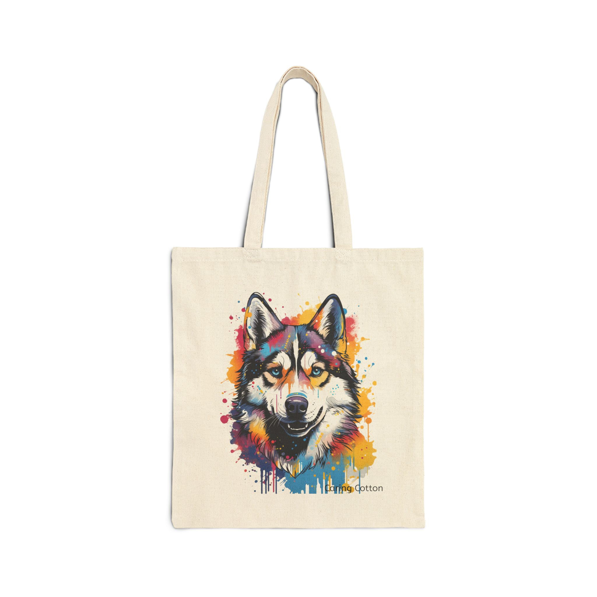 Dog Lover's Cotton Tote Bag