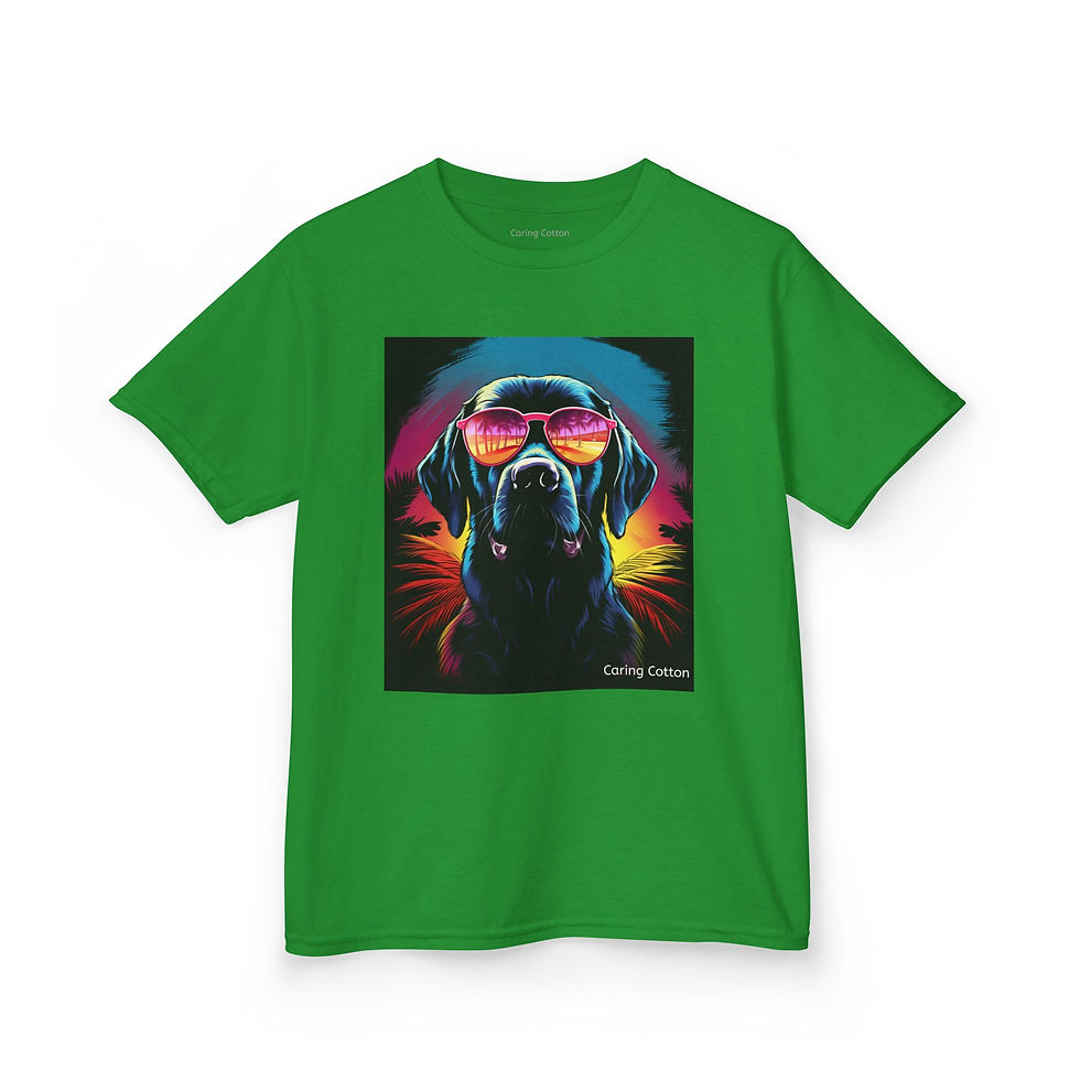 Thumbnail: Kids Labrador Retriever Cool Guy Tee