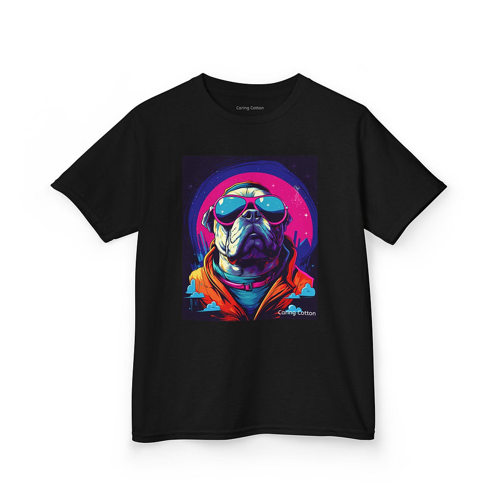 Thumbnail: Kids Bulldog Cool Guy Tee