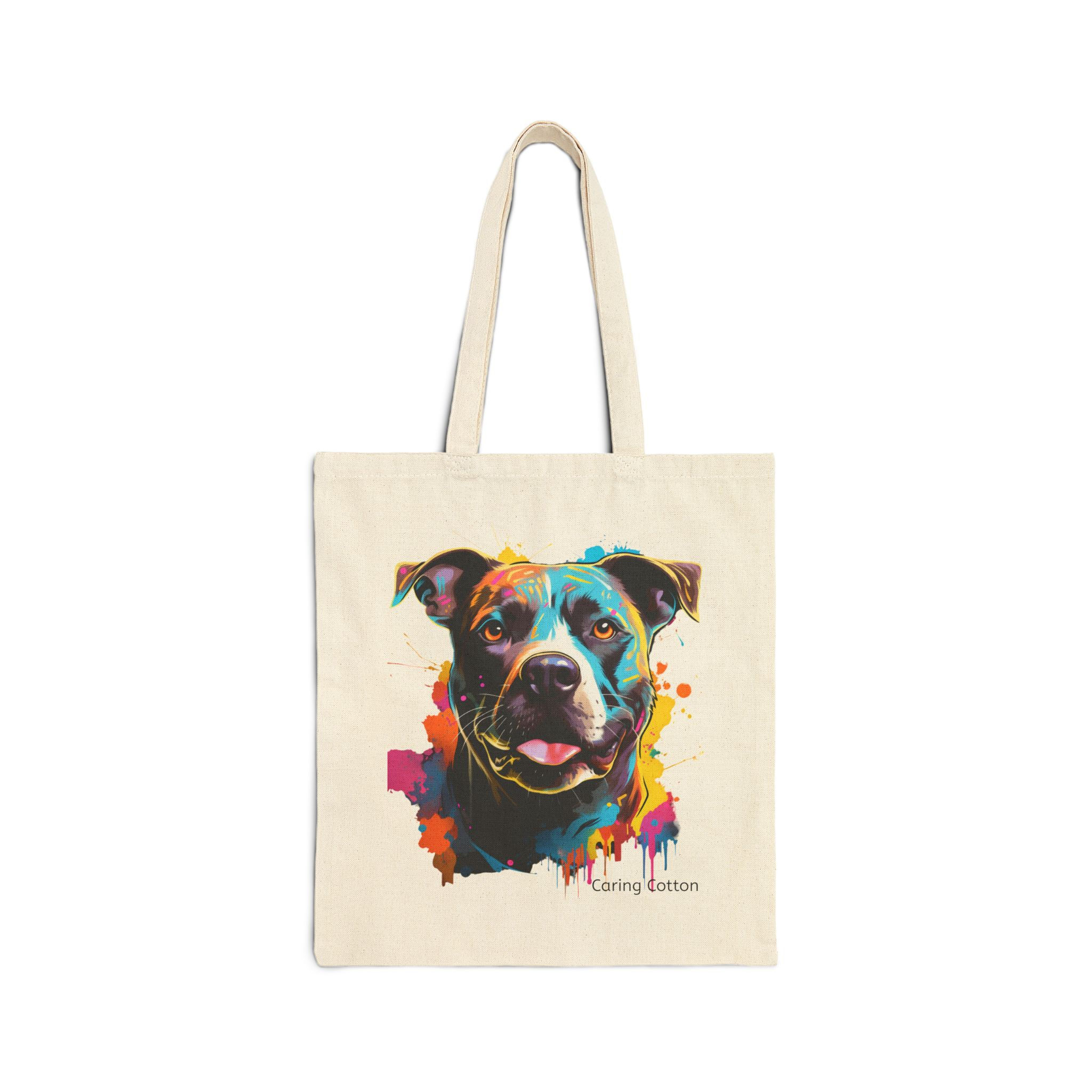 Dog Lover's Cotton Tote Bag