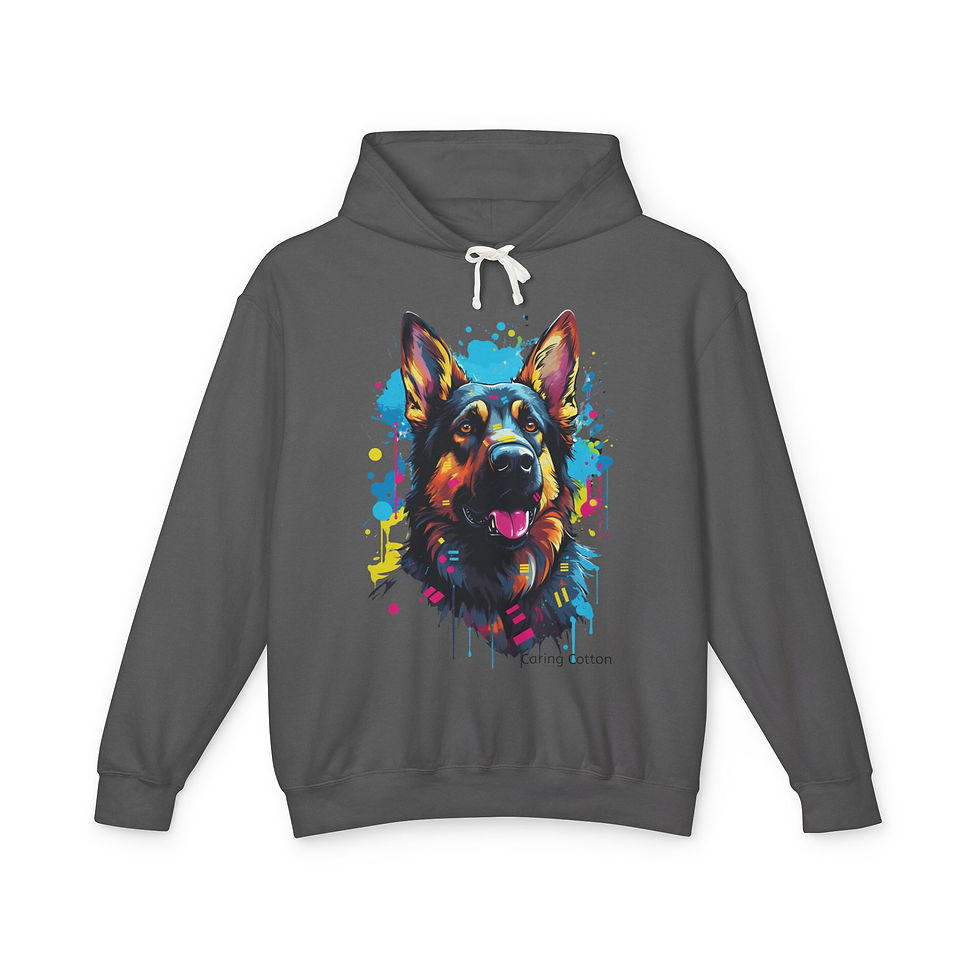 Thumbnail: German Shepherd Pop Art Hooded Sweatshirt