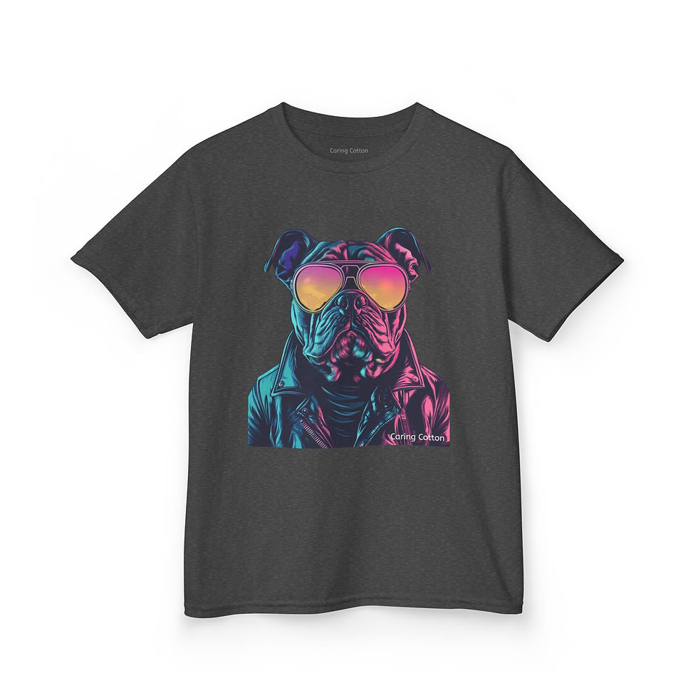 Thumbnail: Kids Bulldog Cool Guy Tee