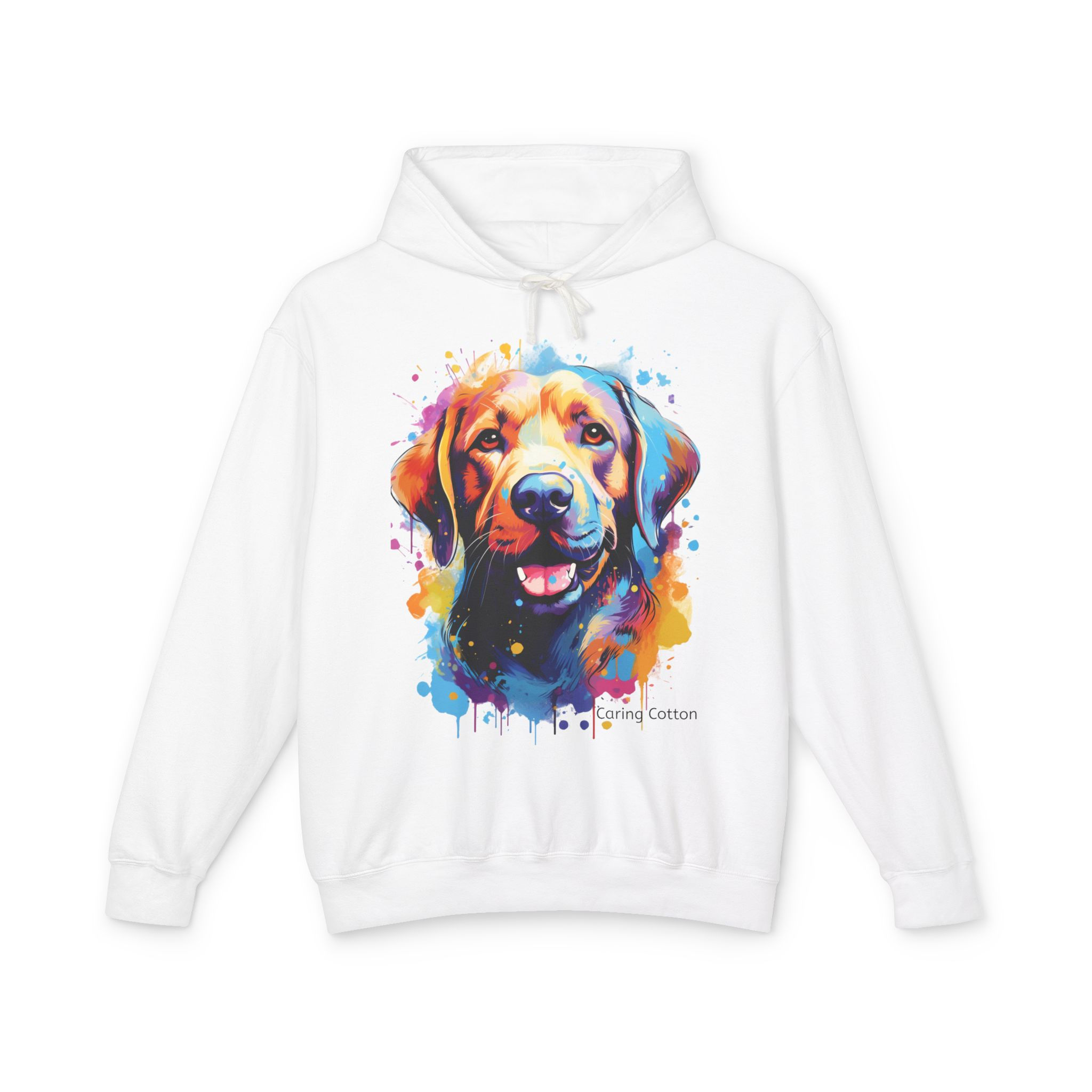 Labrador Retriever Pop Art Hooded Sweatshirt