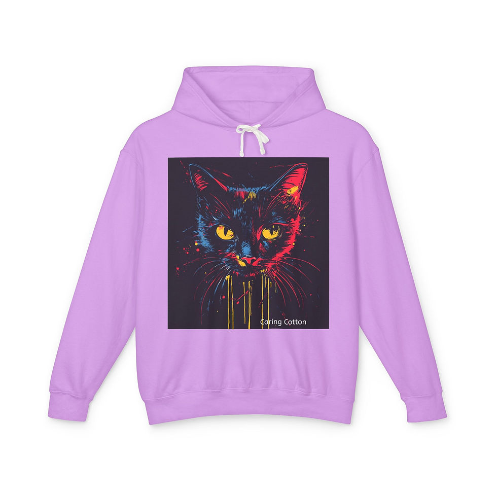 Thumbnail: Cat Pop Art Hooded Sweatshirt