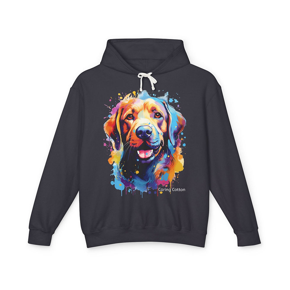 Thumbnail: Labrador Retriever Pop Art Hooded Sweatshirt