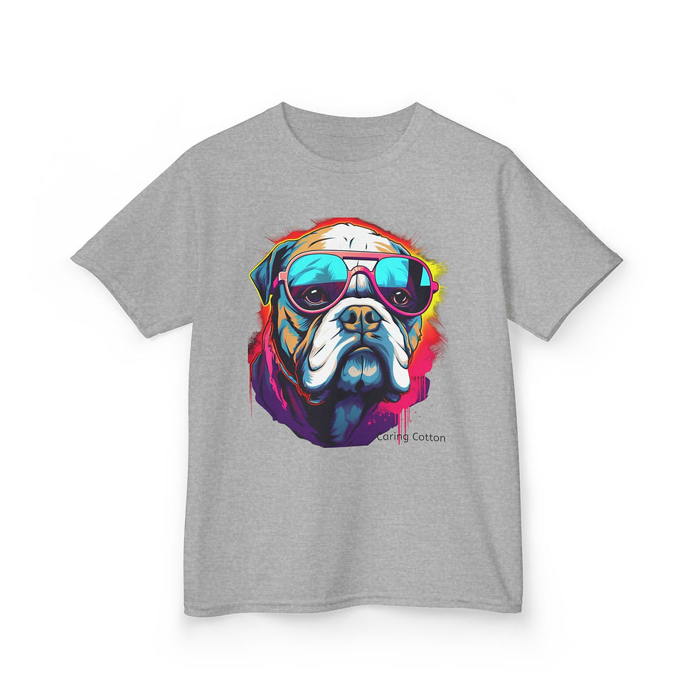 Thumbnail: Kids Bulldog Cool Guy Tee