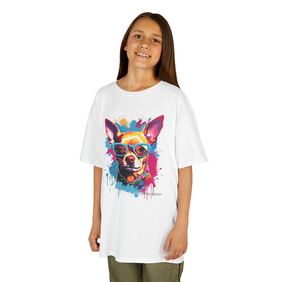 Thumbnail: Kids Chihuahua Pop Art Tee