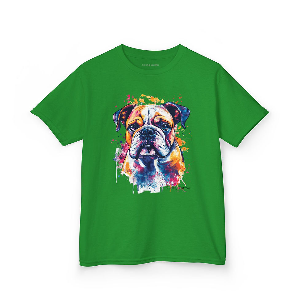 Thumbnail: Kids Bull Dog Pop Art Tee