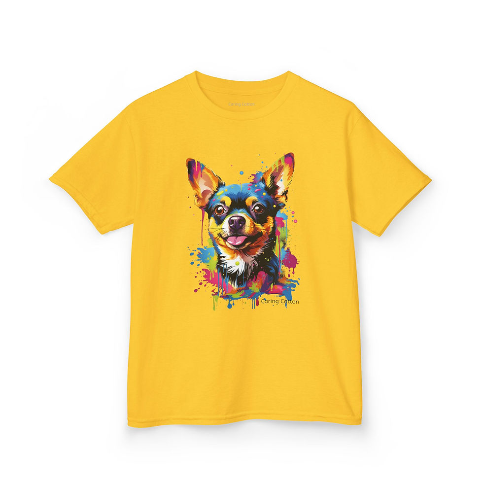 Thumbnail: Kids Chihuahua Pop Art Tee
