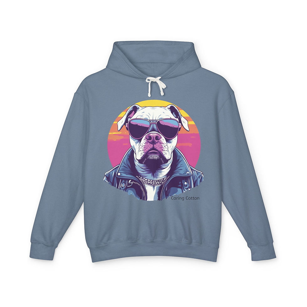 Thumbnail: American Stafford Terrier Cool Guy Hooded Sweatshirt