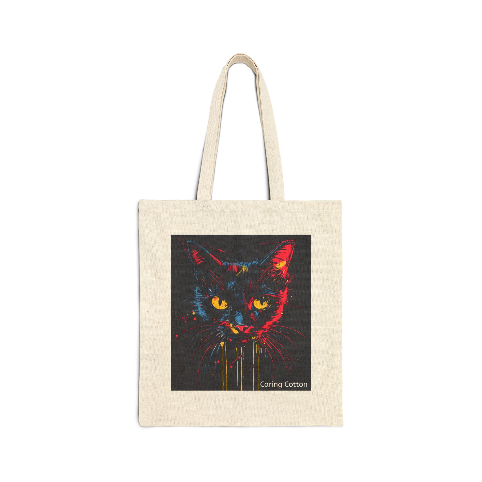 Cat Lover's Cotton Tote Bag