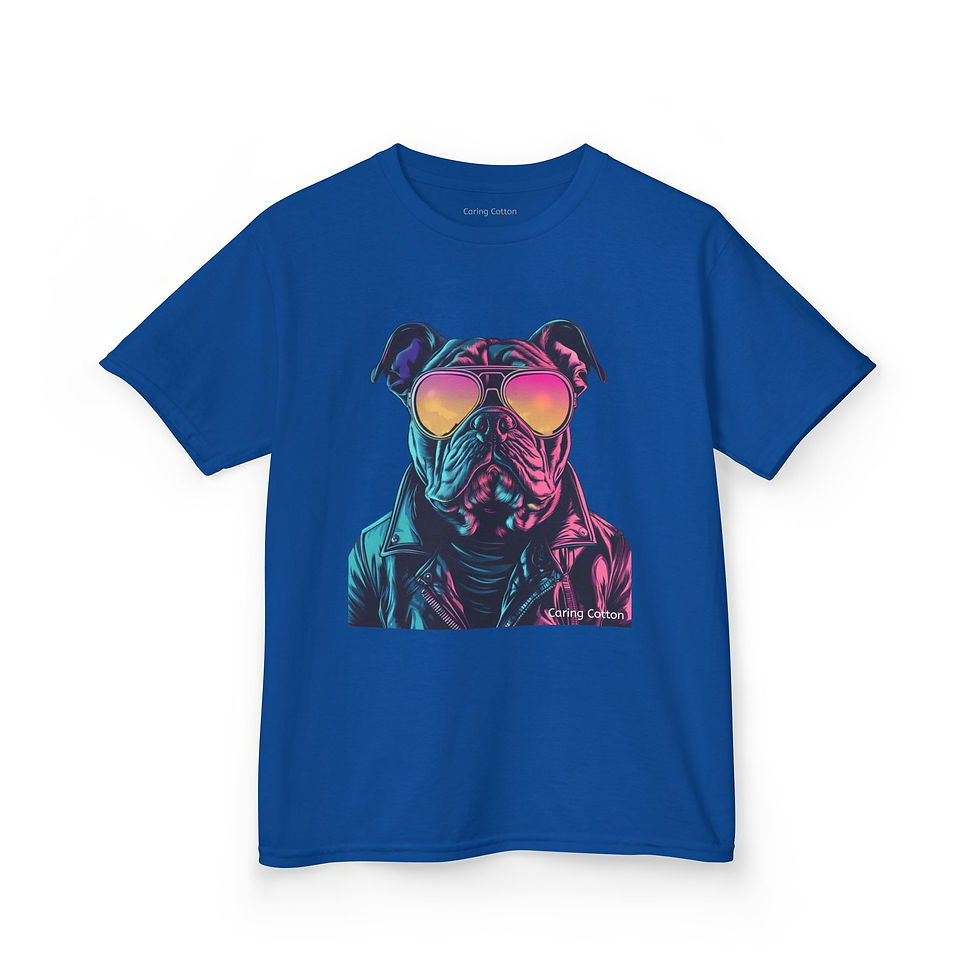 Thumbnail: Kids Bulldog Cool Guy Tee