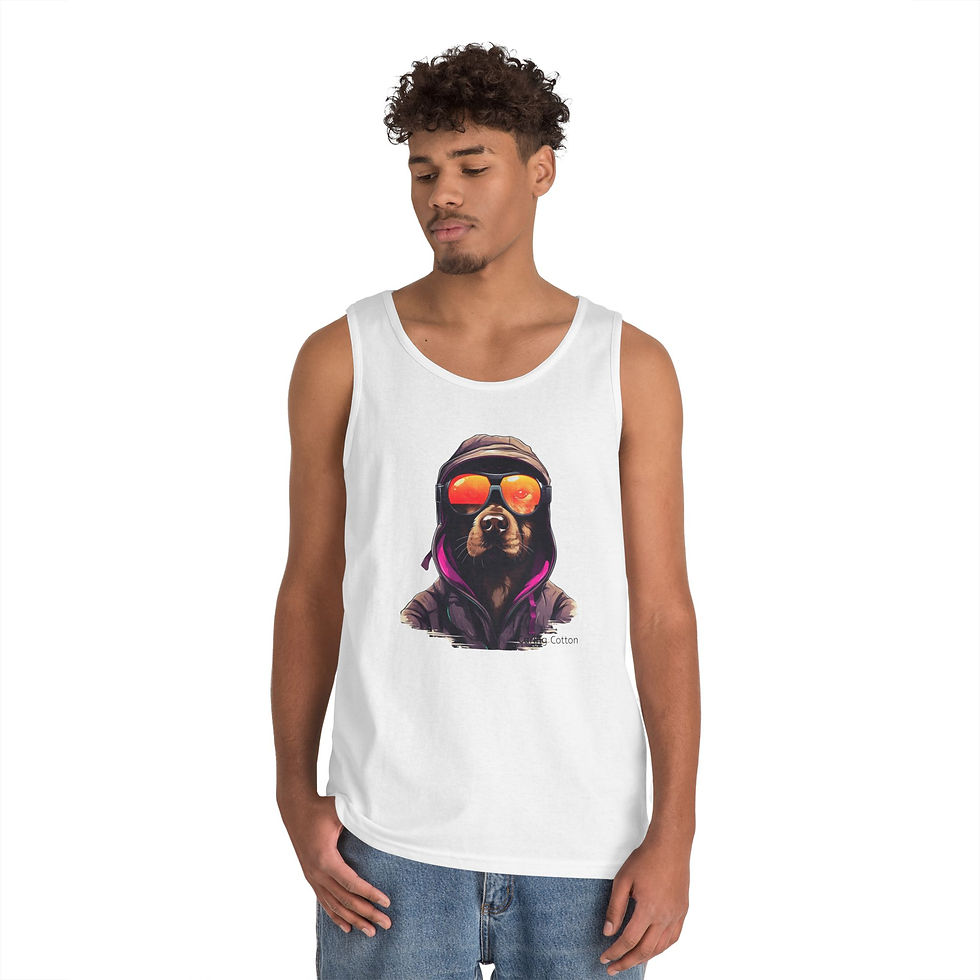 Thumbnail: Labrador Retriever Cool Guy Tank Top