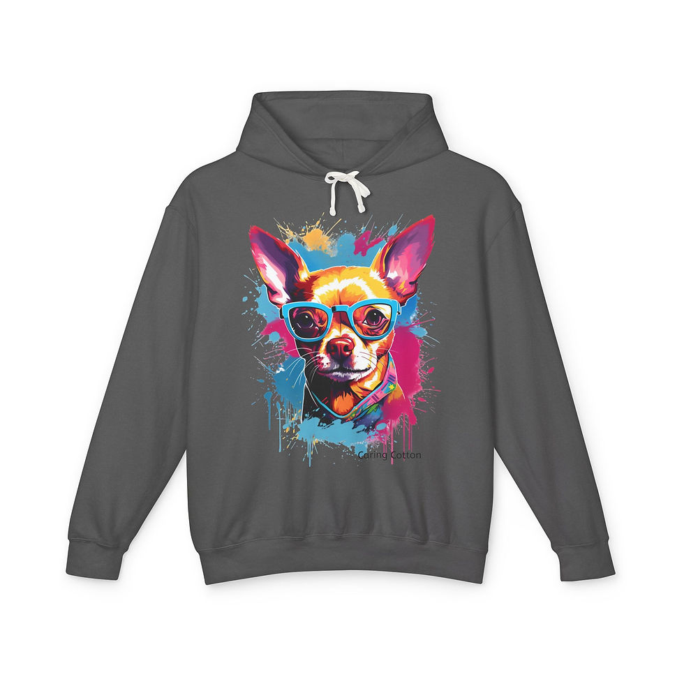 Thumbnail: Chihuahua Pop Art Hooded Sweatshirt