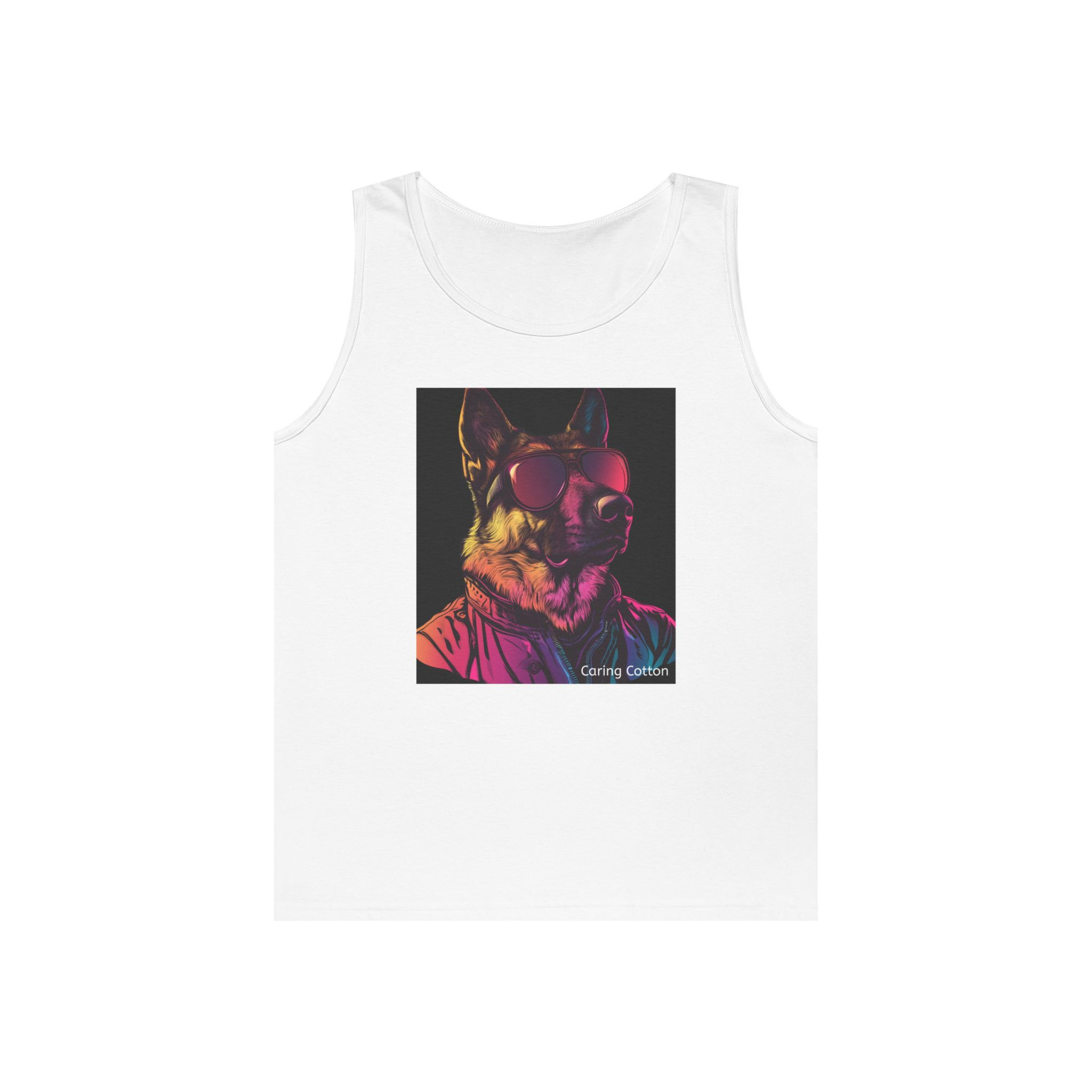 German Shepherd Cool Guy Tank Top