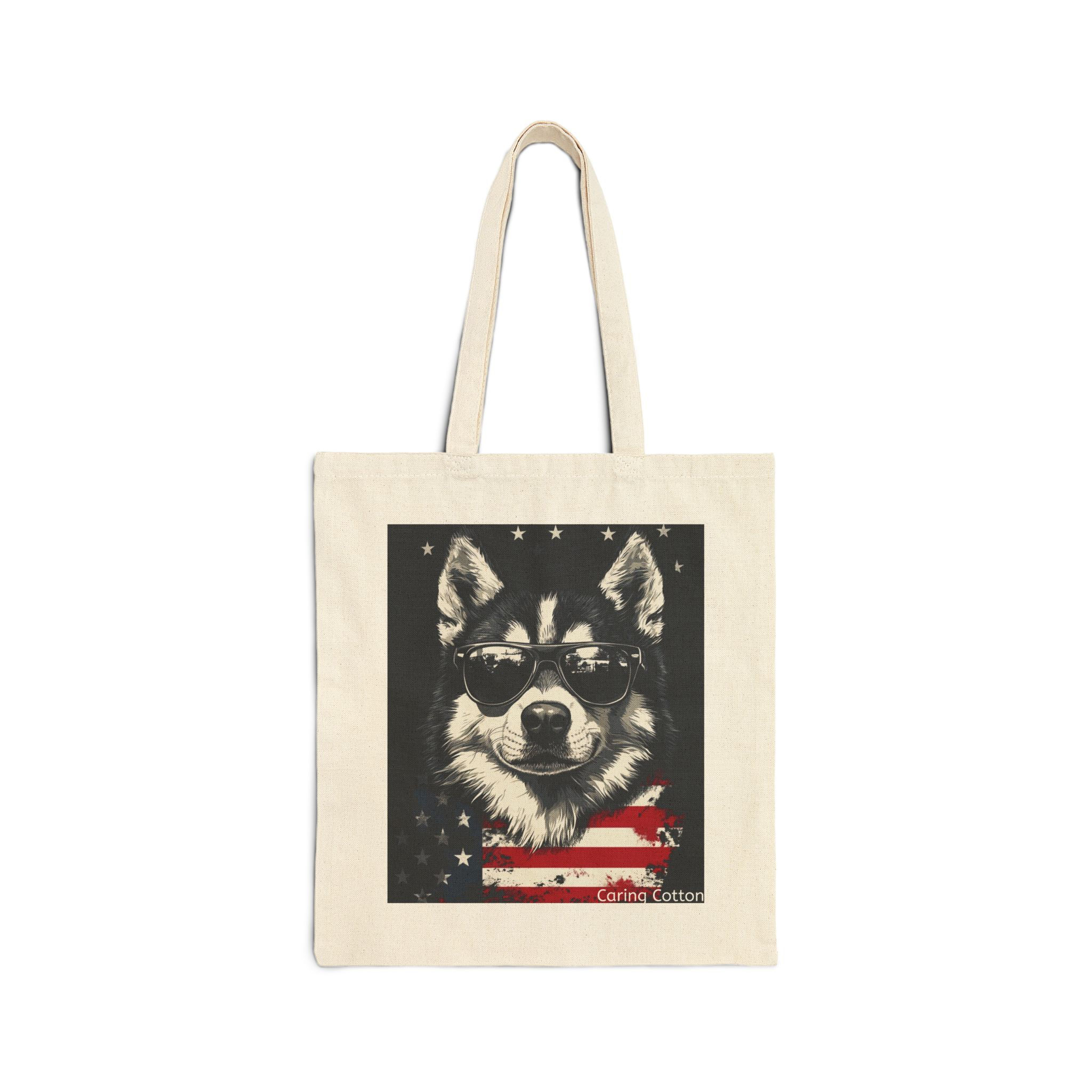Dog Lover's Cotton Tote Bag