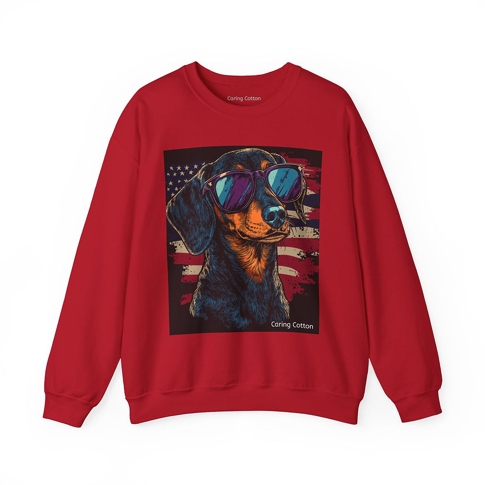 Thumbnail: Dachshund America! Sweatshirt
