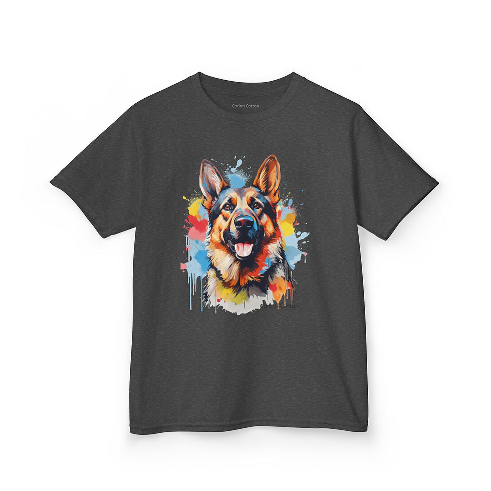 Thumbnail: Kids German Shepherd Pop Art Tee