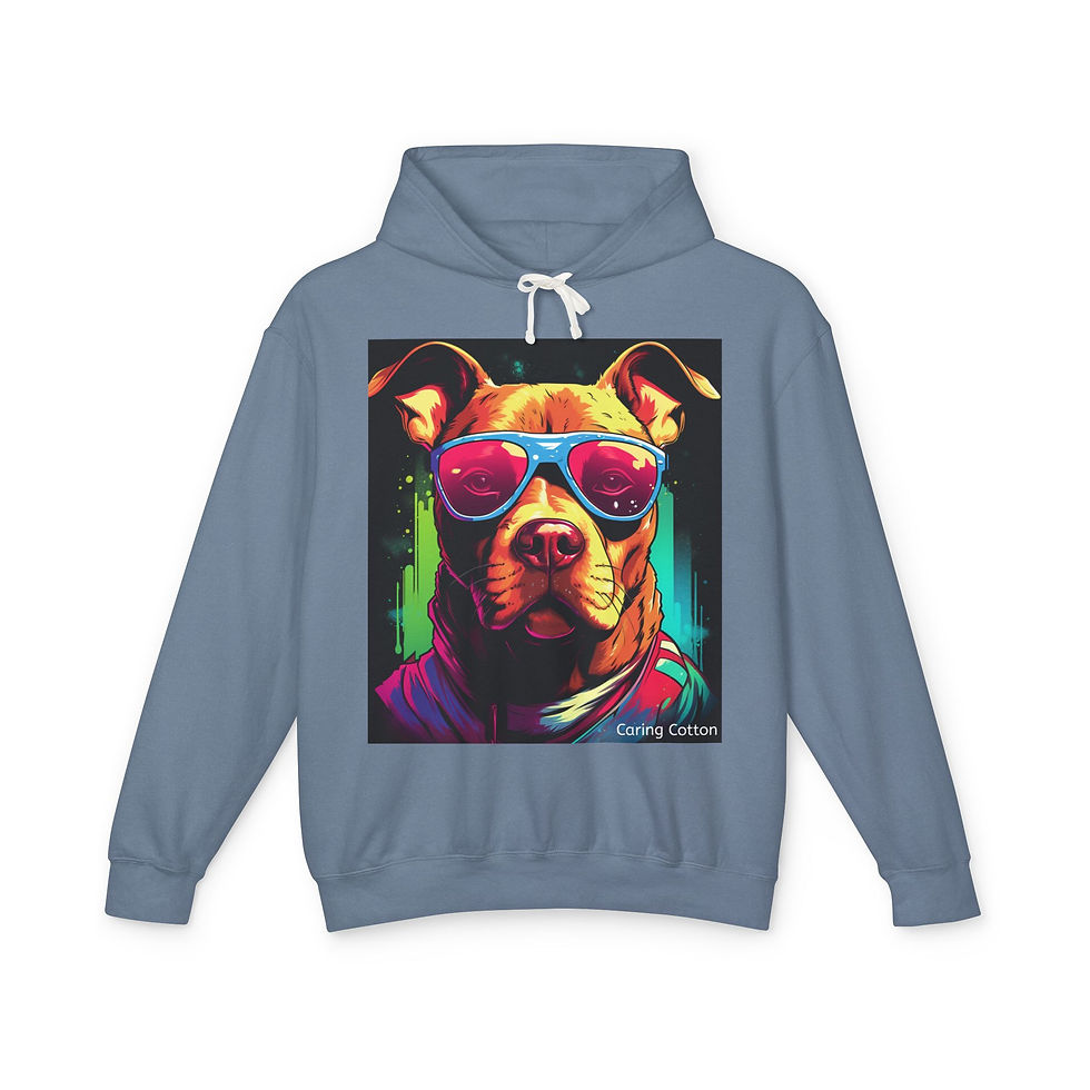 Thumbnail: American Stafford Terrier Cool Guy Hooded Sweatshirt