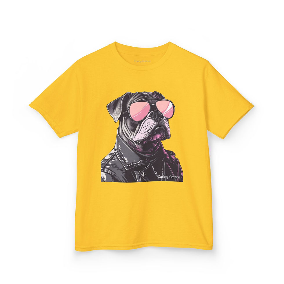 Thumbnail: Kids Bulldog Cool Guy Tee