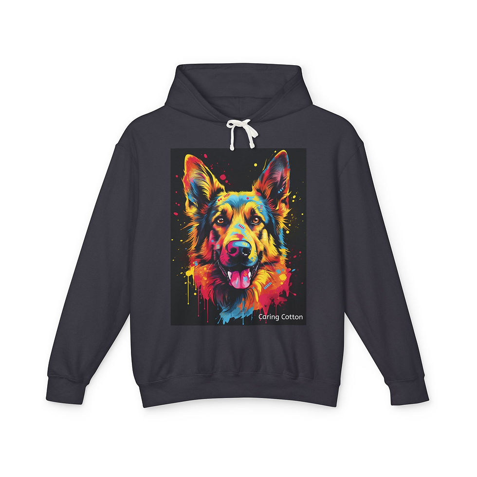 Thumbnail: German Shepherd Pop Art Hooded Sweatshirt
