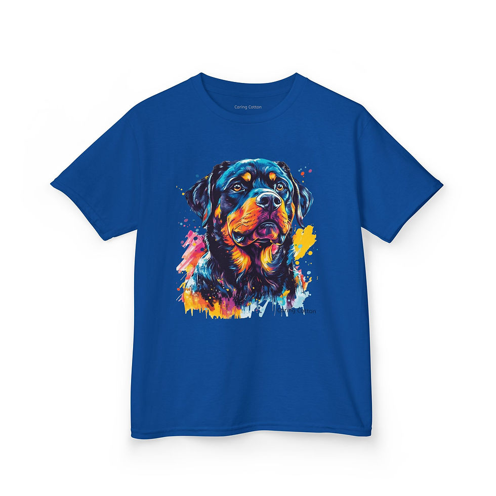 Thumbnail: Kids Rottweiler Pop Art Tee