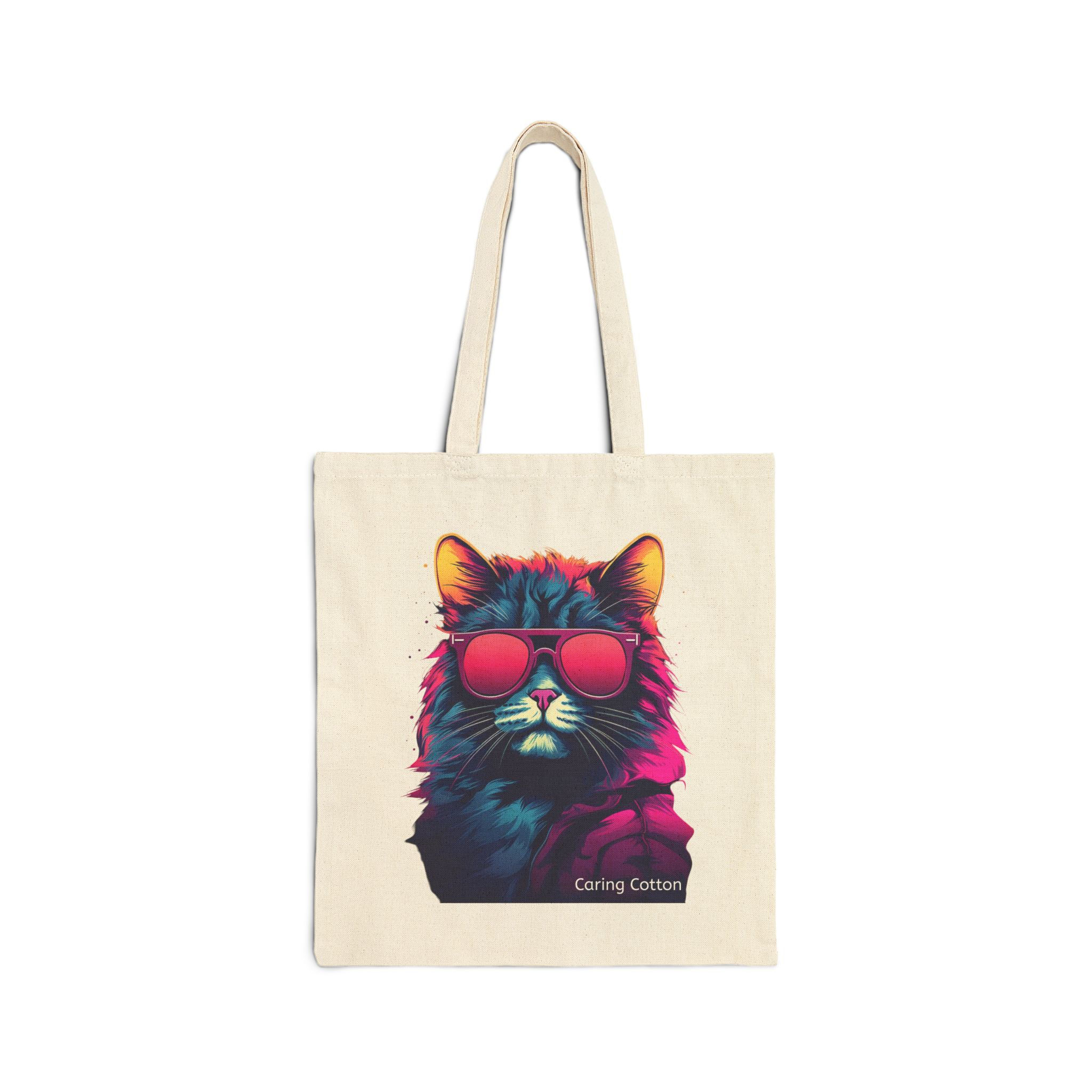 Cat Lover's Cotton Tote Bag